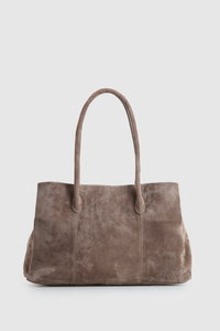Noemie Leather Suede Tote Bag