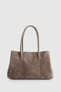 Noemie Leather Suede Tote Bag
