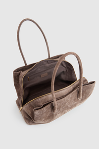 Noemie Leather Suede Tote Bag