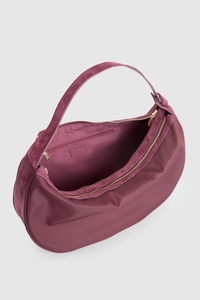 Noemie Leather Trim Shoulder Bag