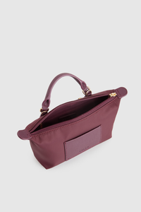 Noosa Leather Trim Crossbody Bag