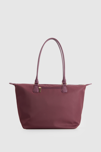 Noosa Leather Trim Tote Bag