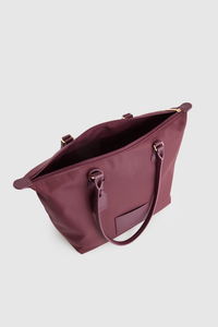 Noosa Leather Trim Tote Bag