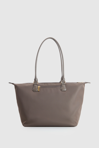 Noosa Leather Trim Tote Bag