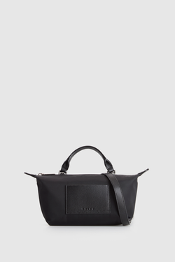 Noosa Leather Trim Crossbody Bag