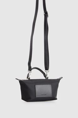 Noosa Leather Trim Crossbody Bag