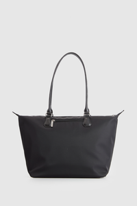 Noosa Leather Trim Tote Bag