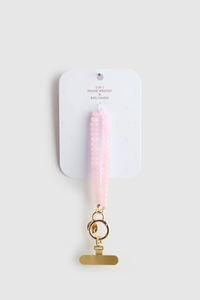 Beaded Wristlet Phone Charm