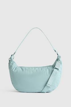 Coated Crescent Sling Bag