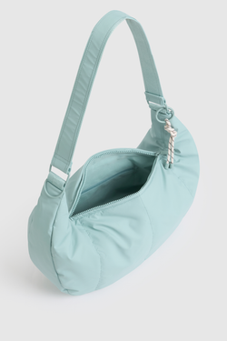 Coated Crescent Sling Bag