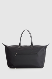 Noosa Leather Trim Travel Tote Bag