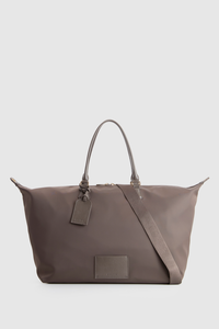 Noosa Leather Trim Travel Tote Bag