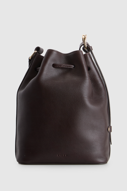 Kimmy Leather Bucket Bag