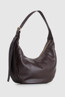 Kimmy Leather Hobo Bag
