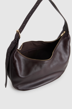 Kimmy Leather Hobo Bag