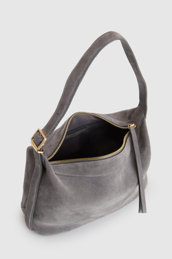 Kaia Suede Leather Shoulder Bag