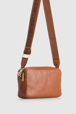 Lenora Leather Crossbody Bag