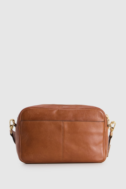 Lenora Leather Crossbody Bag