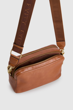 Lenora Leather Crossbody Bag