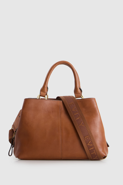 Lenora Leather Shopper Bag