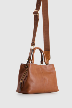 Lenora Leather Shopper Bag