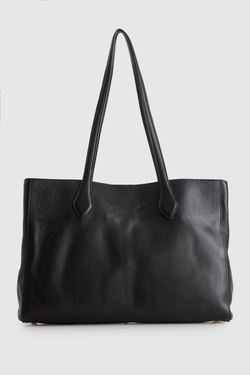 Lenora Leather Work Tote Bag