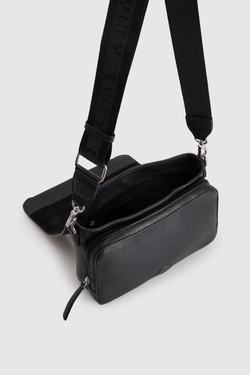 Lenora Leather Flap Crossbody Bag