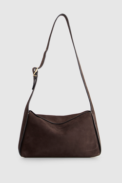 Nala Nubuck Leather Shoulder Bag