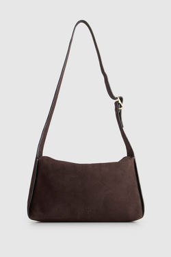 Nala Nubuck Leather Shoulder Bag