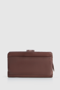 Lia Leather Large Tab Wallet