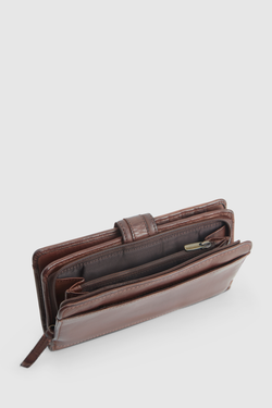 Lia Leather Large Tab Wallet