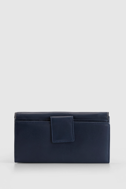 Maya Leather Large Clutch