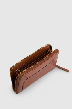 Ivy Leather Medium Zip Wallet