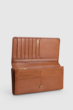 Ivy Leather Large Wallet