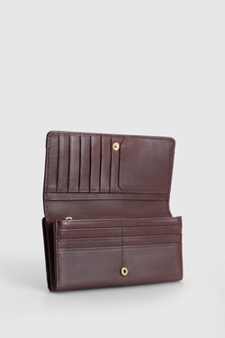 Allegra Leather Large Wallet