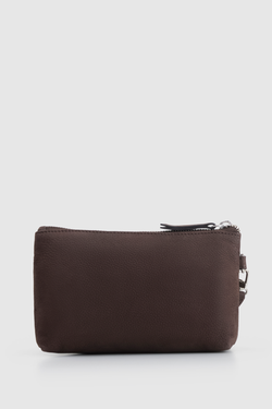 Jade Leather Wrist Pouch