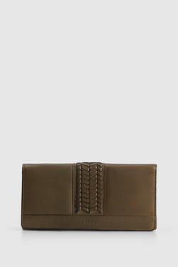 Allegra Leather Large Wallet