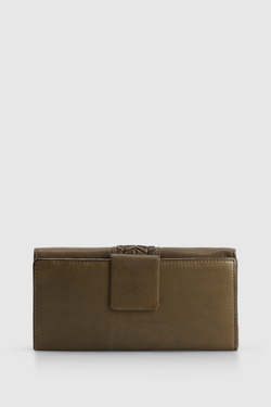 Allegra Leather Large Wallet