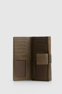 Allegra Leather Large Wallet