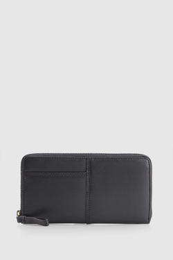 Rumi Leather Zip Large Wallet