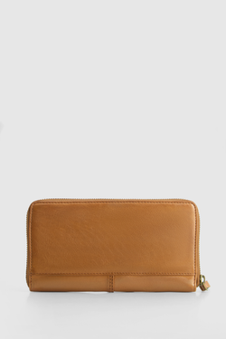 Rumi Leather Zip Large Wallet