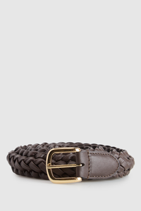 Allegra ML Leather Weave Belt