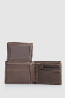RFID Abel Leather Bifold Wallet