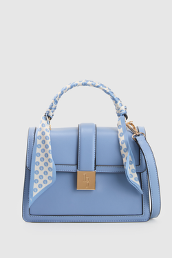 Scarf Top Handle Bag