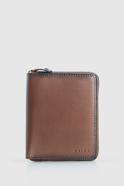 RFID Roy Leather ZipAround Wallet