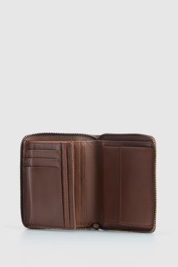 RFID Roy Leather ZipAround Wallet