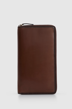 RFID Fred Leather Travel Wallet