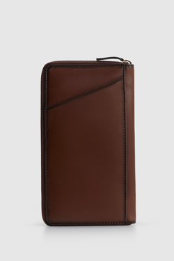 RFID Fred Leather Travel Wallet