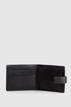 RFD Logan Leather Weave Tab Wallet