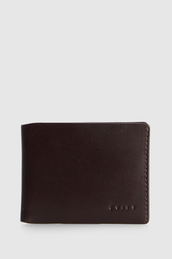 RFID Leather Slim Bifold Wallet